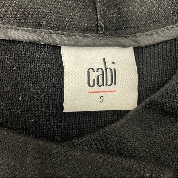 CAbi Tailor black sweater coat small - Picture 5 of 8